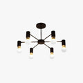 Valentina Industrial Semi Flush Mount Ceiling Light Living Room