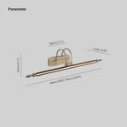 Arisha Modern Linear Led Wall Lamp