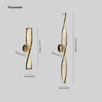 Kristy Vanity DNA Crystal Wall Lamp