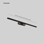Arisha Minimaliste Arisha Tube Mirror Front Vanity Wall Lamp