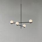 Noir Minimalist Glass Pendant Light