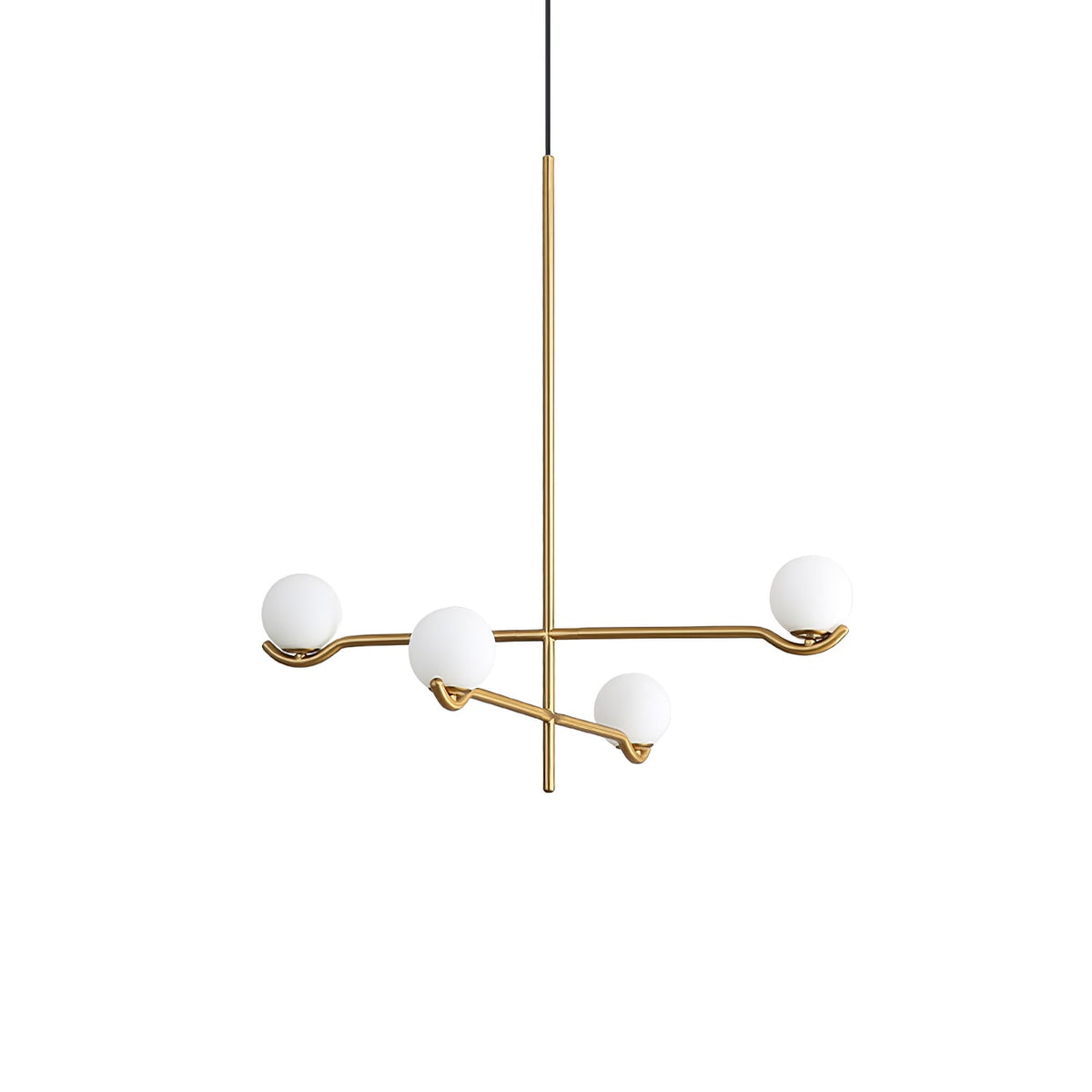Noir Minimalist Glass Pendant Light