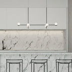 Noir Minimalist Glass Pendant Light