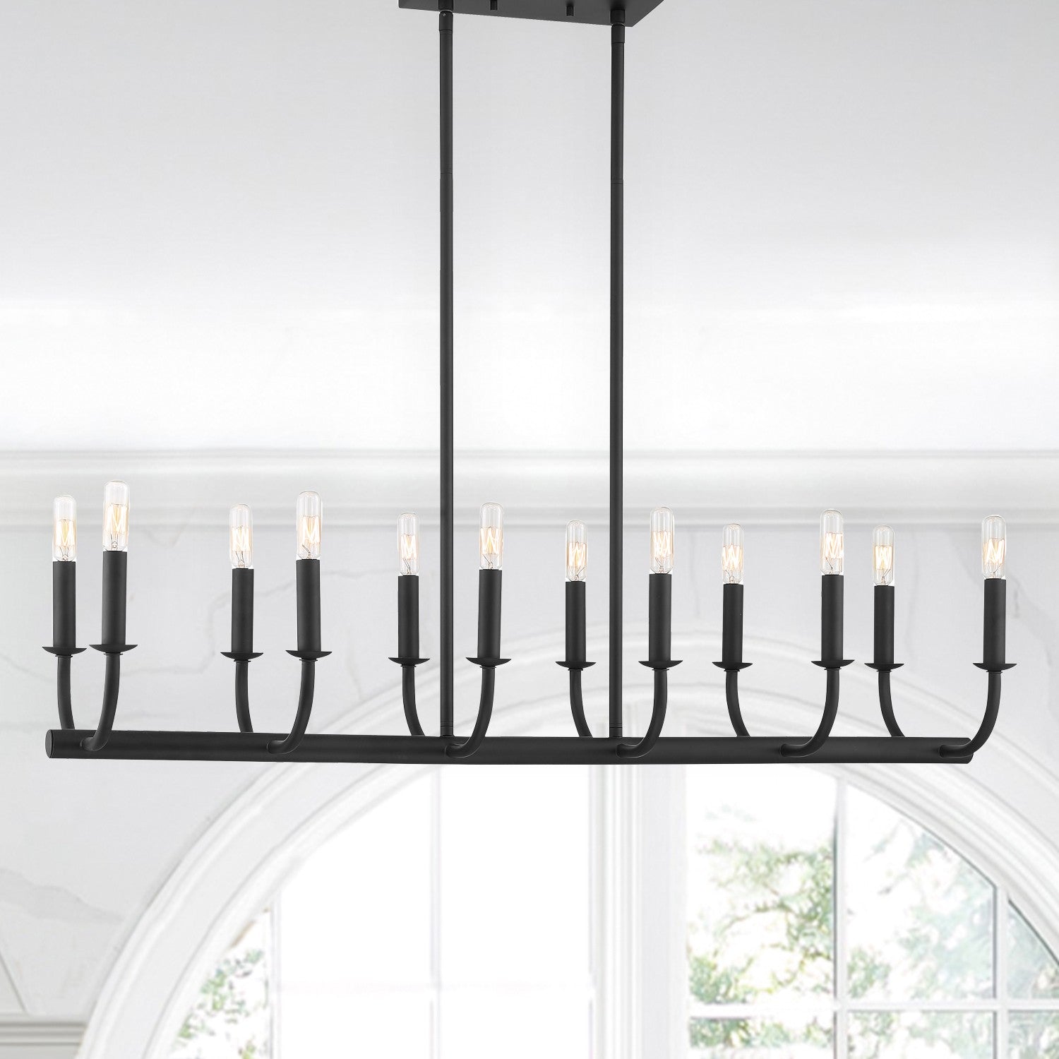 Xenuvyh Modern Minimalist Vintage Industrial Chandelier