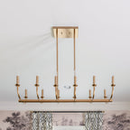 Xenuvyh Modern Minimalist Vintage Industrial Chandelier