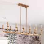 Xenuvyh Modern Minimalist Vintage Industrial Chandelier