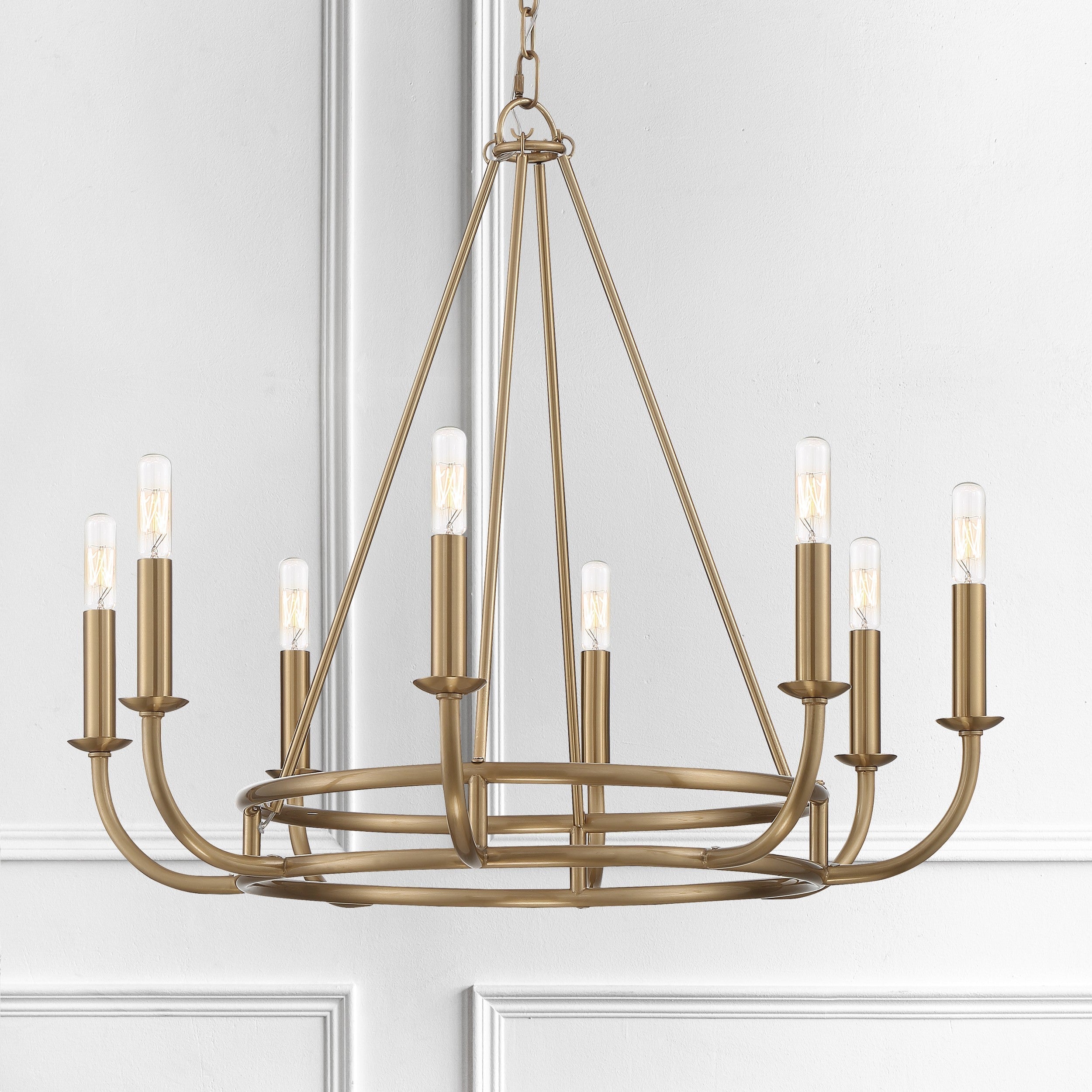 Xenuvyh Modern Minimalist Vintage Industrial Chandelier