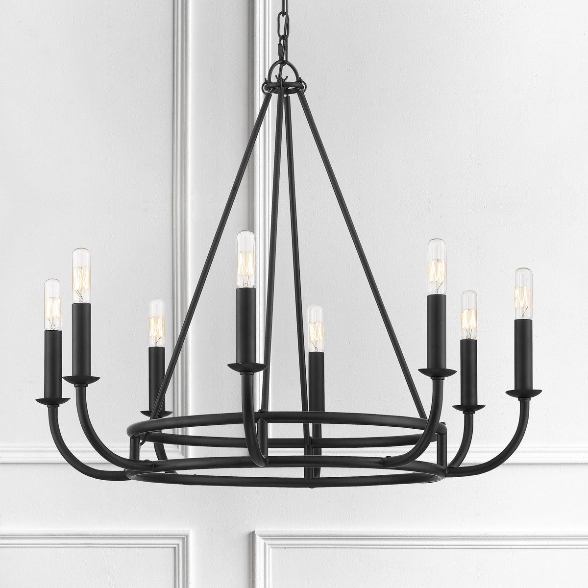 Xenuvyh Modern Minimalist Vintage Industrial Chandelier