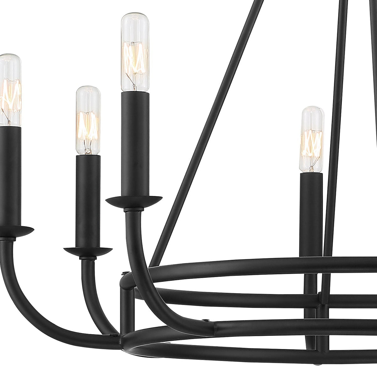 Xenuvyh Modern Minimalist Vintage Industrial Chandelier