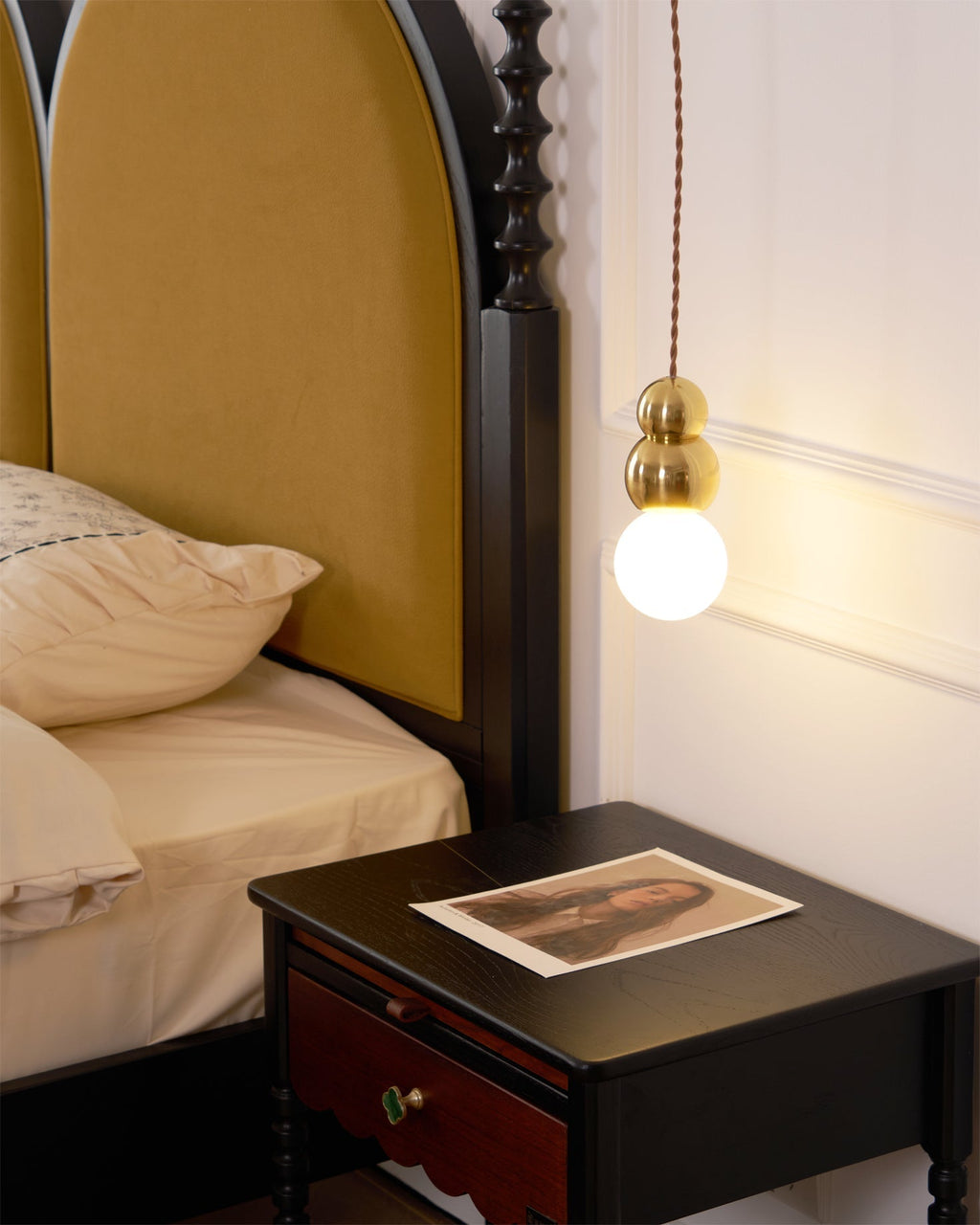 Adrion Ball Series Glass Wall Light
