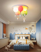 Izorora Frosted Balloon Combination Ceiling Lamp