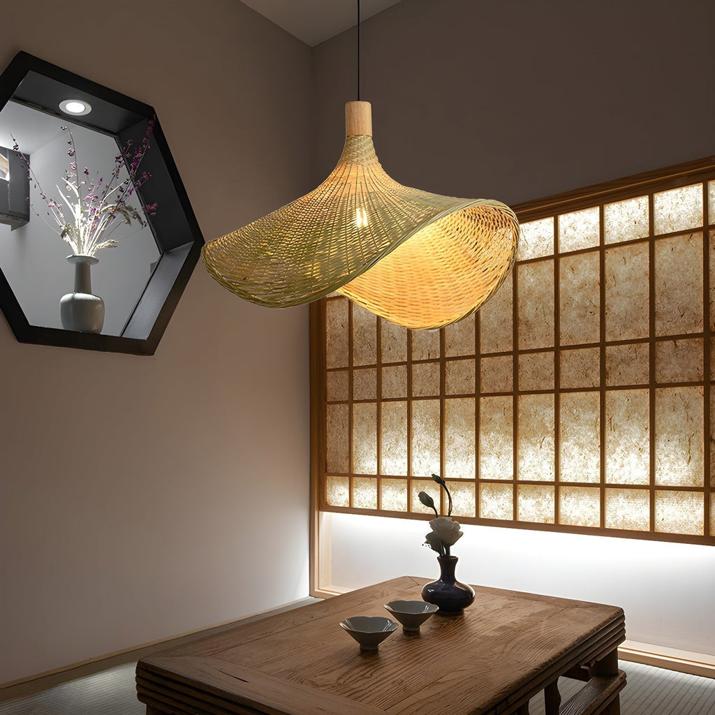 Marona Rattan Vintage Pendant Light