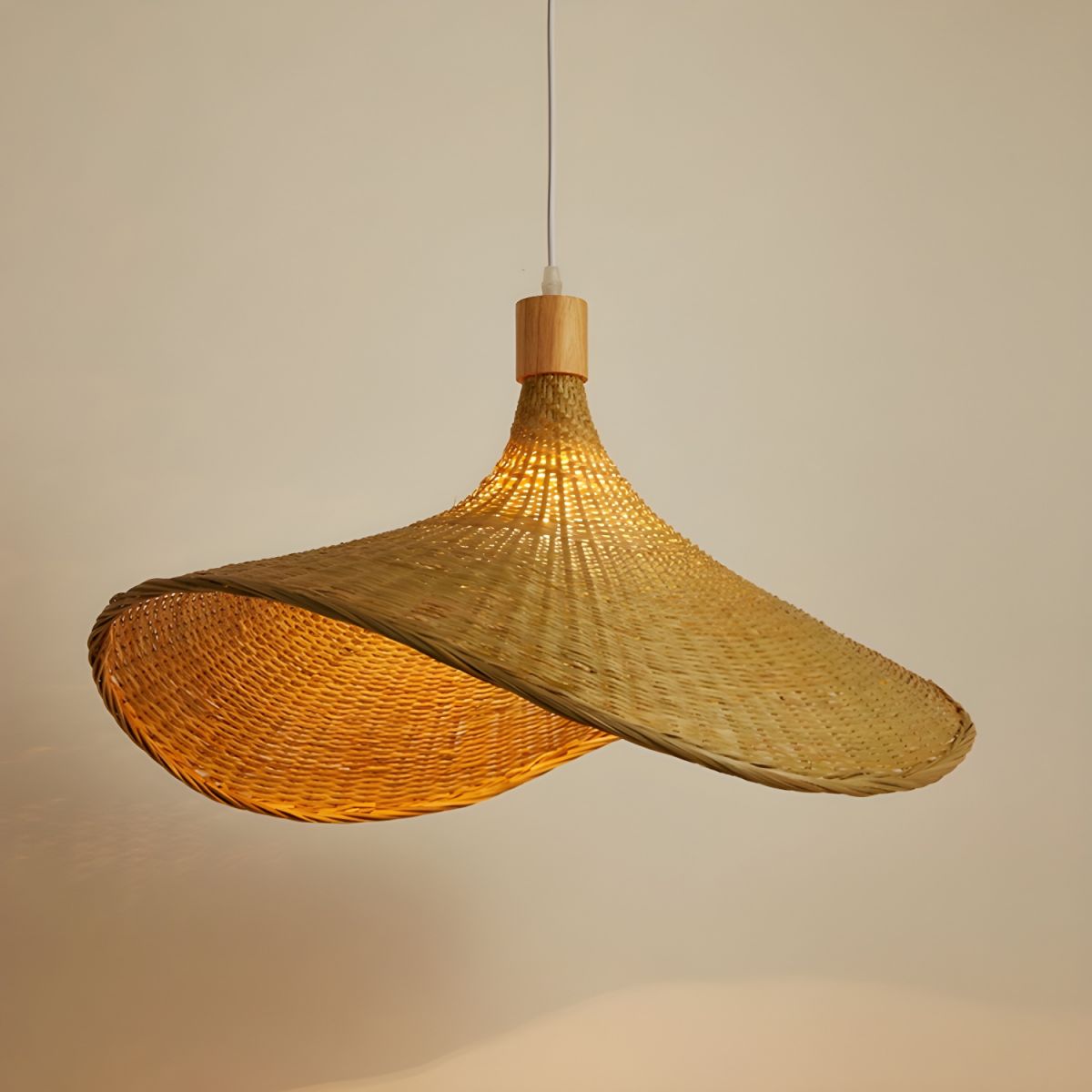 Marona Rattan Vintage Pendant Light