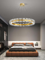 Abrahamson Modern Minimalist Luxury Bangle Chandelier
