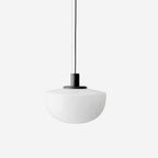 Pendant Lamp Glass Dome Mount Minimalist Relax