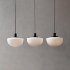 Pendant Lamp Glass Dome Mount Minimalist Relax