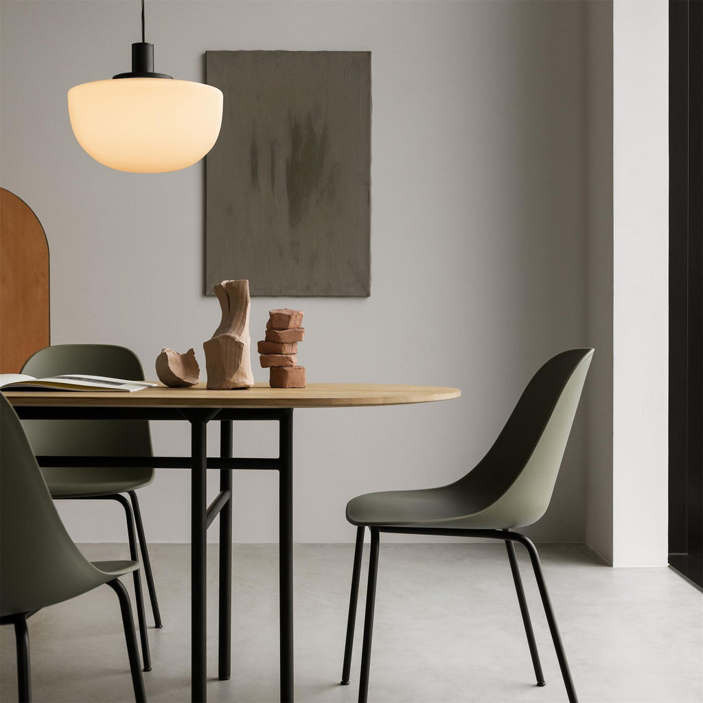 Pendant Lamp Glass Dome Mount Minimalist Relax