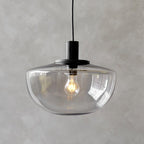 Pendant Lamp Glass Dome Mount Minimalist Relax