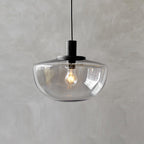 Pendant Lamp Glass Dome Mount Minimalist Relax