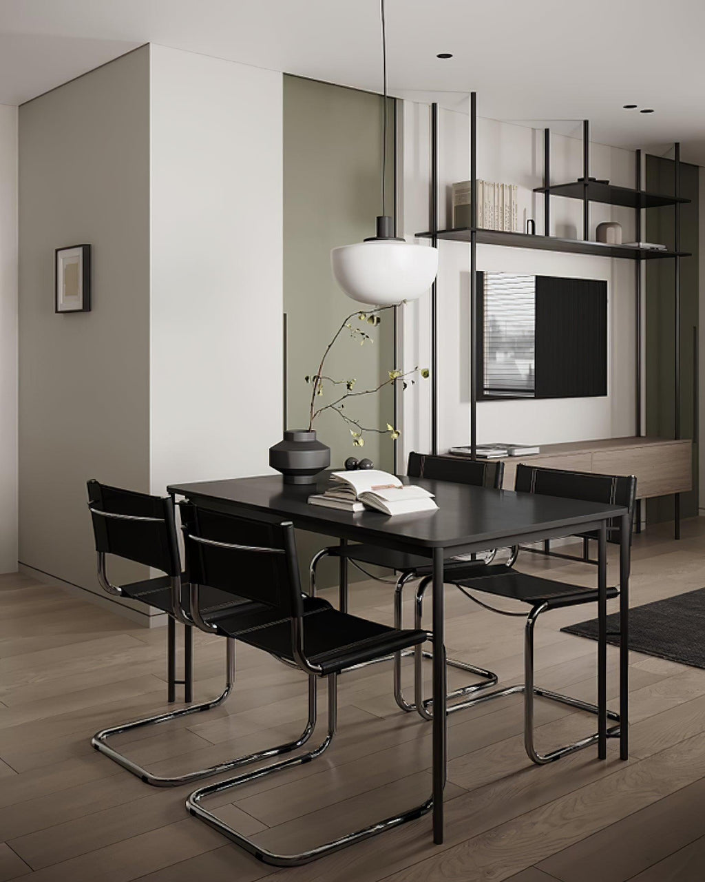 Pendant Lamp Glass Dome Mount Minimalist Relax
