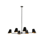 Vemarora Vintage Industrial Linear Chandelier