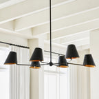 Vemarora Vintage Industrial Linear Chandelier