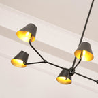 Vemarora Vintage Industrial Linear Chandelier