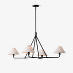 Aurora Chandelier Cone Shade Minimalist