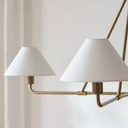 Aurora Chandelier Cone Shade Minimalist