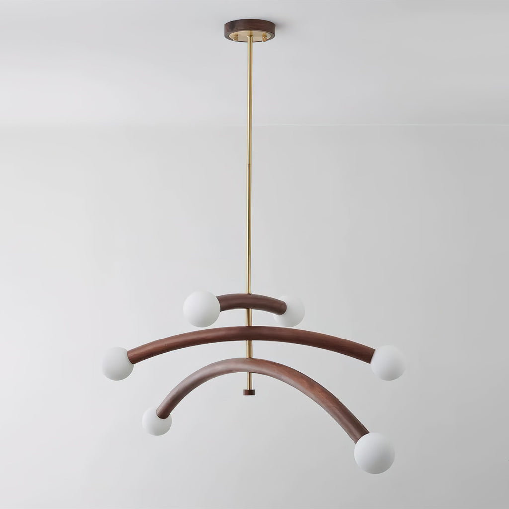 Aurevia Arc Globe Chandelier