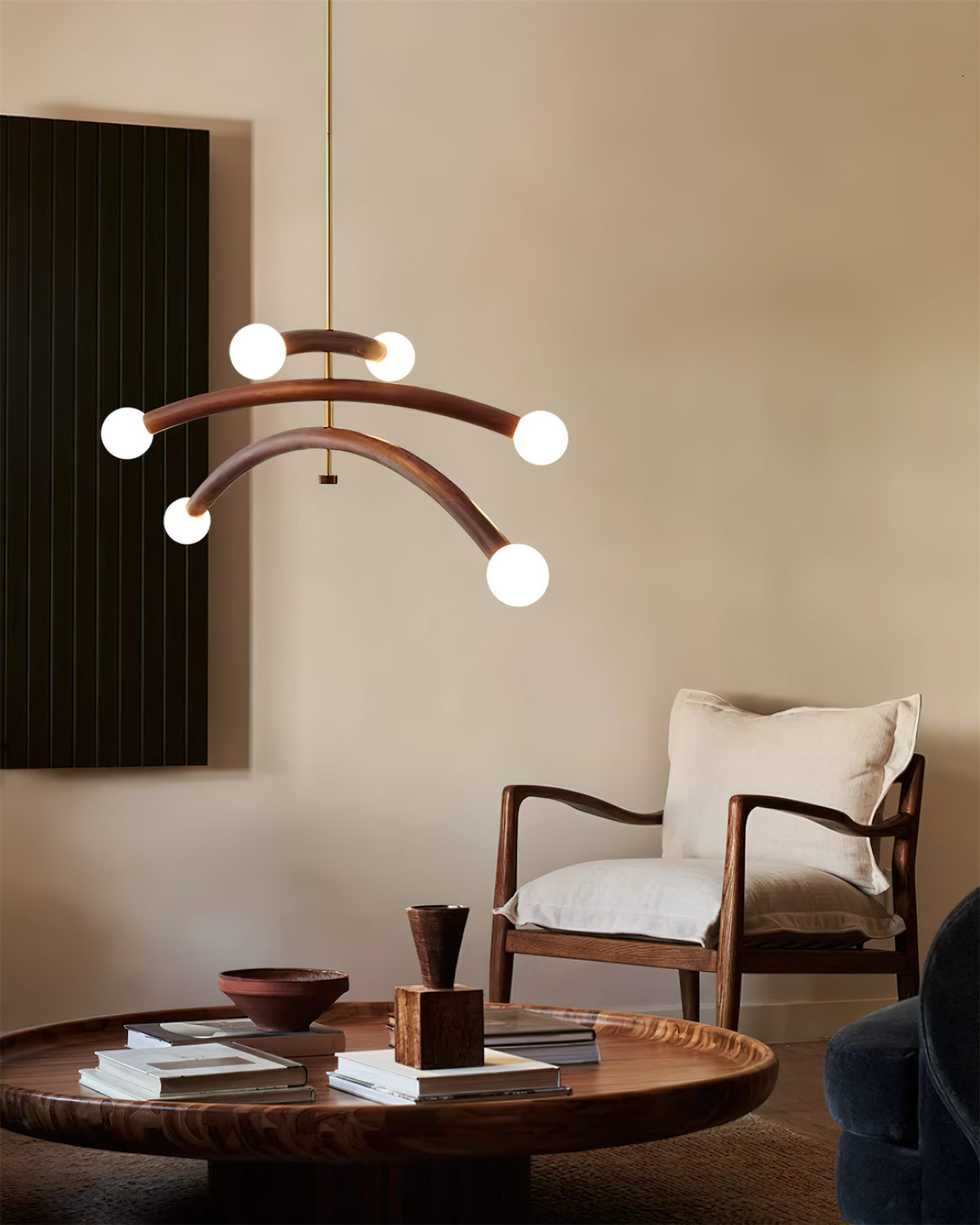 Aurevia Arc Globe Chandelier