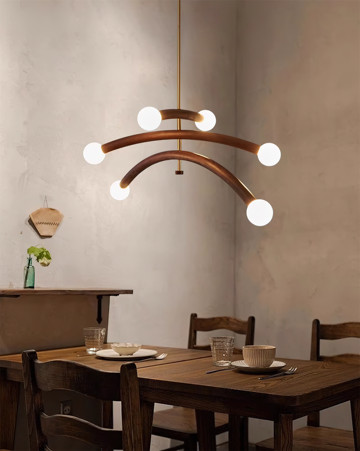 Aurevia Arc Globe Chandelier