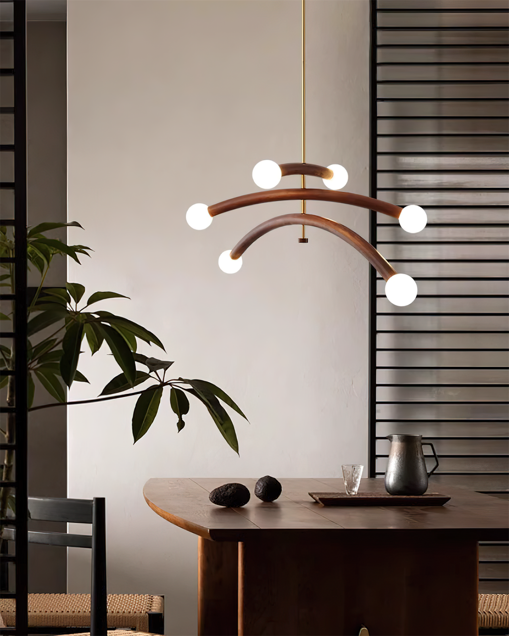 Aurevia Arc Globe Chandelier
