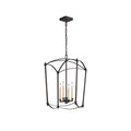 Xenuvyu Modern Minimalist Industrial Black Lantern Pendant Lamp