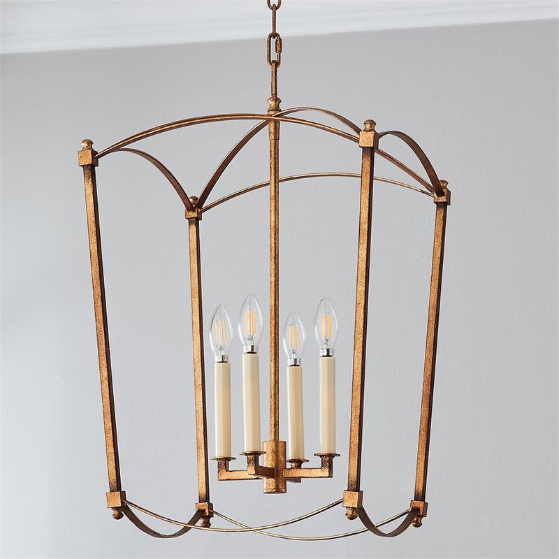 Xenuvyu Modern Minimalist Industrial Black Lantern Pendant Lamp