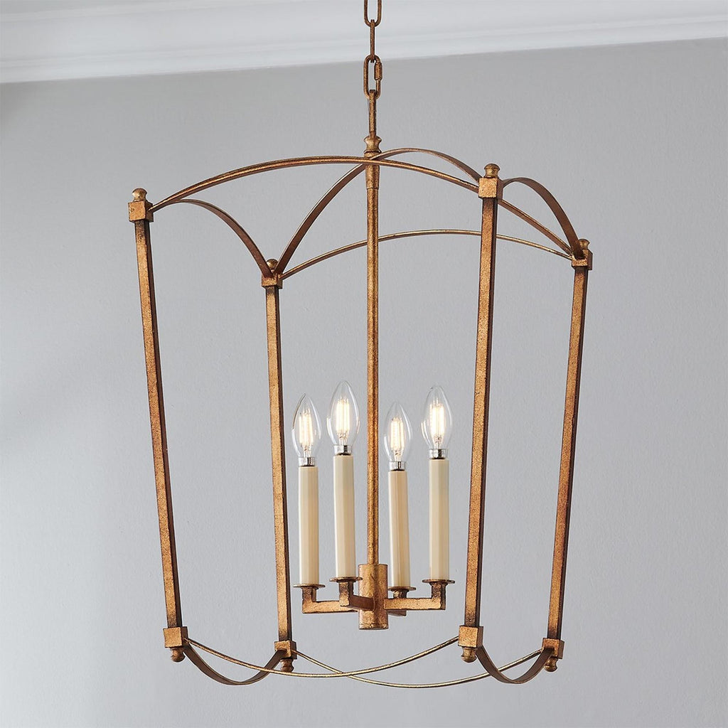Xenuvyu Modern Minimalist Industrial Black Lantern Pendant Lamp