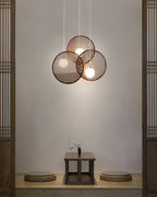 Aurora Chandelier Wooden Plate