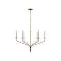 Caeluvyh Vintage Industrial Black Chandelier