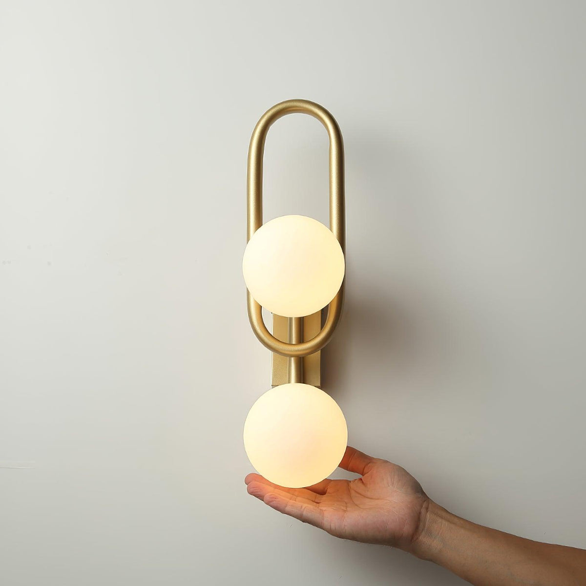 Alphaia Modern Minimalist Glass Wall Lamp