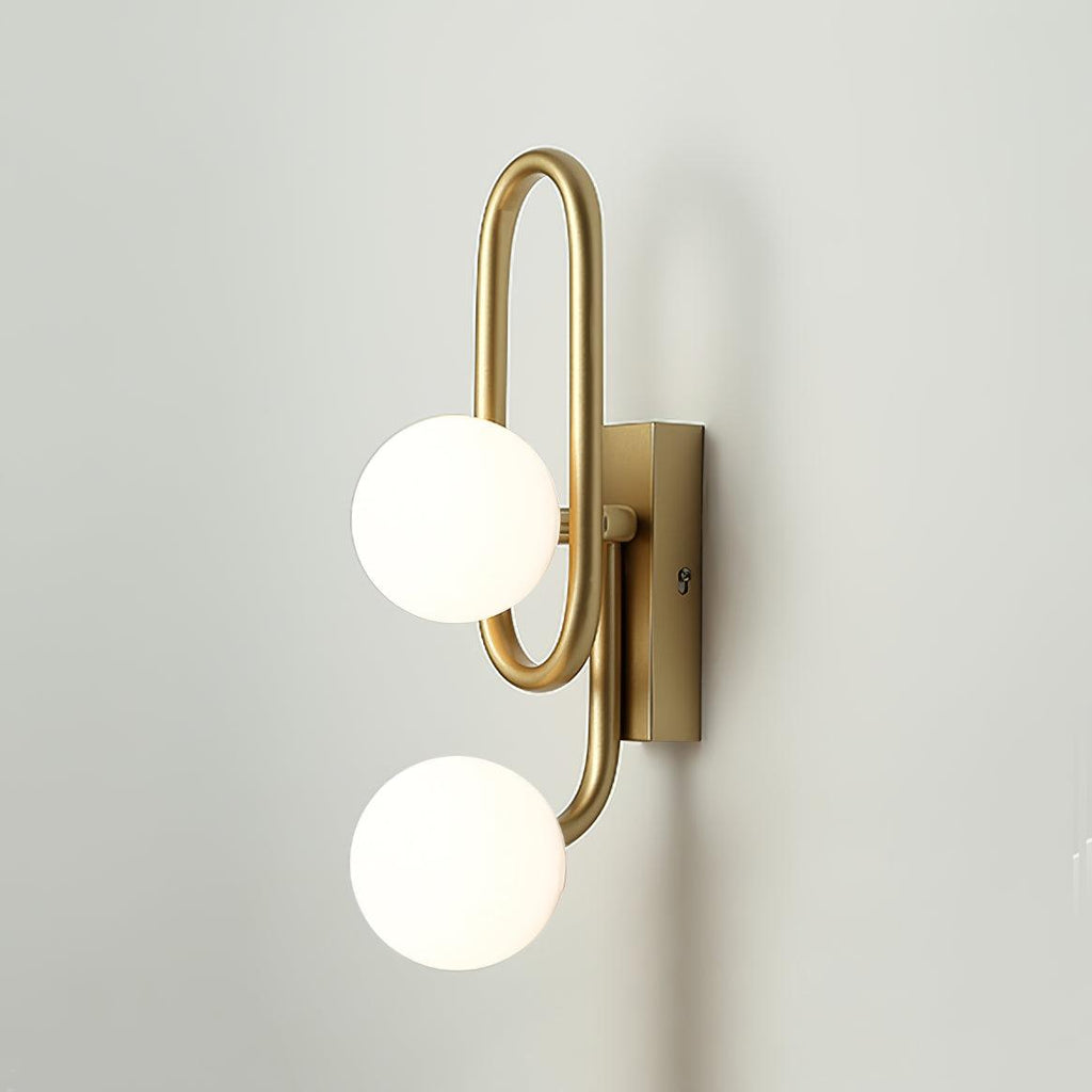 Alphaia Modern Minimalist Glass Wall Lamp