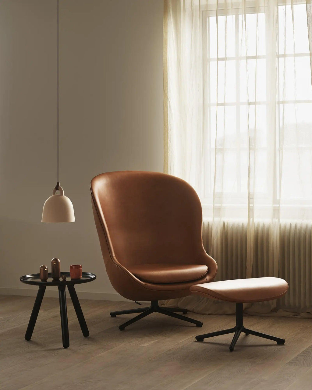 Pendant Light Bell Shape Minimalist Dome Shade Nordic Modern