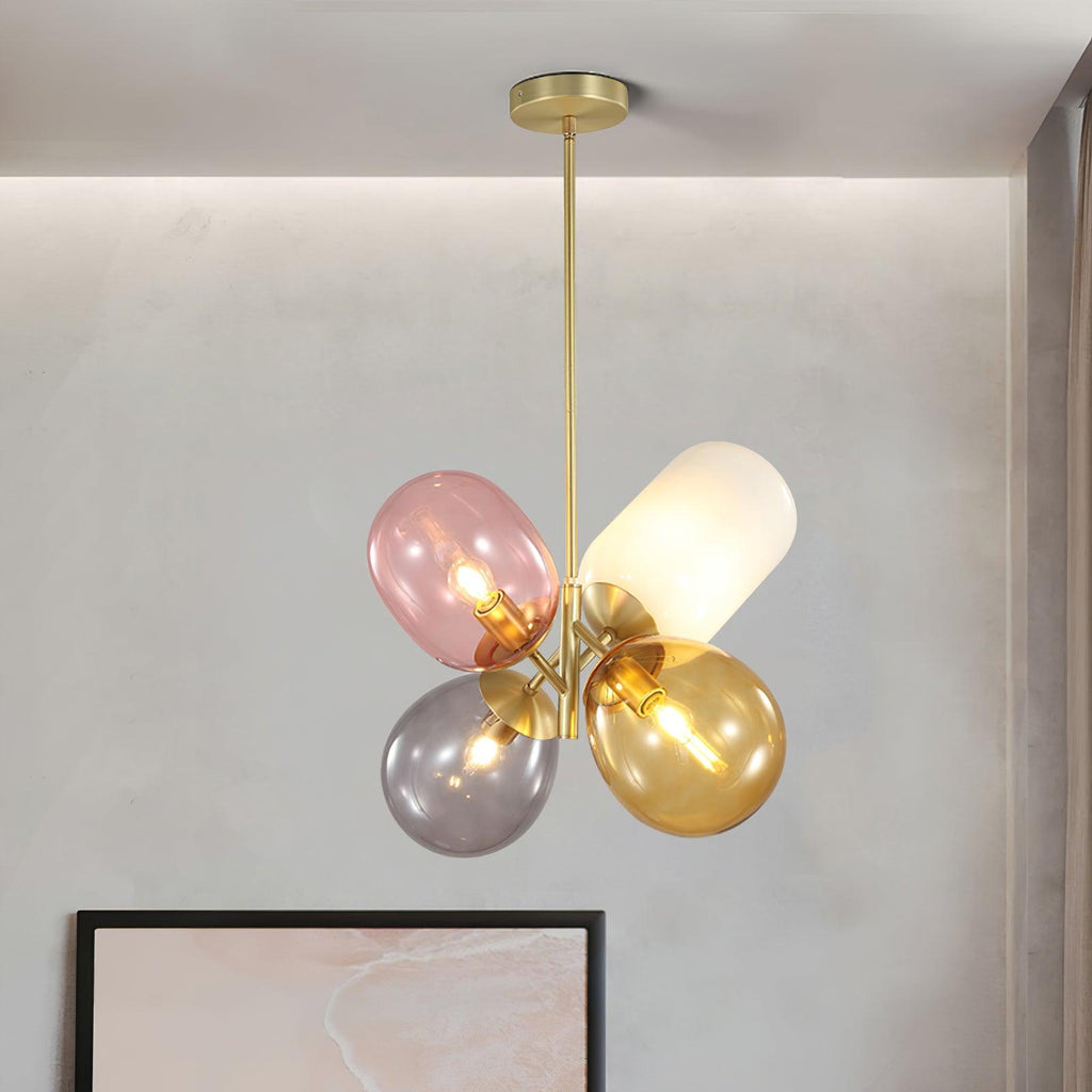 Bella Bubble Pendant Lamp Multicolor Orb Playful