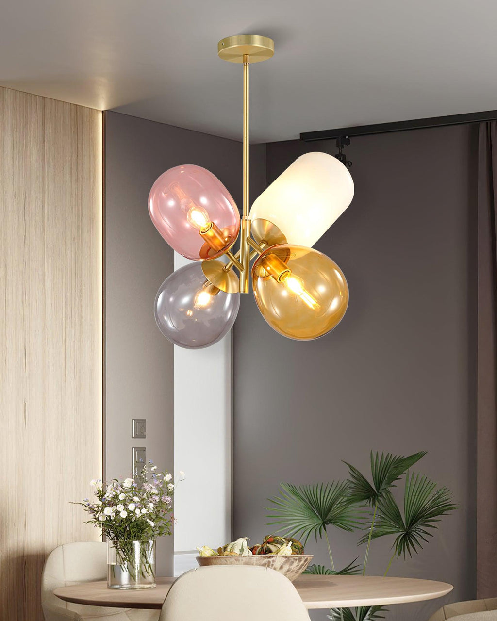 Bella Bubble Pendant Lamp Multicolor Orb Playful