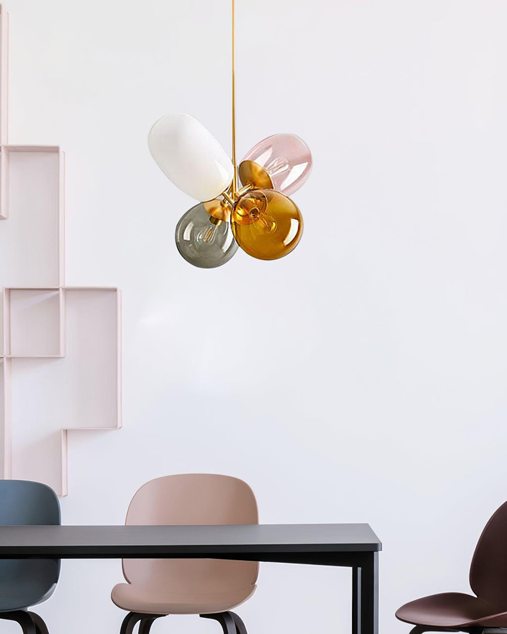 Bella Bubble Pendant Lamp Multicolor Orb Playful