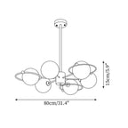 Astra Brass Chandelier Mulit-Head