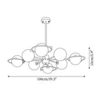 Astra Brass Chandelier Mulit-Head