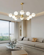 Astra Brass Chandelier Mulit-Head