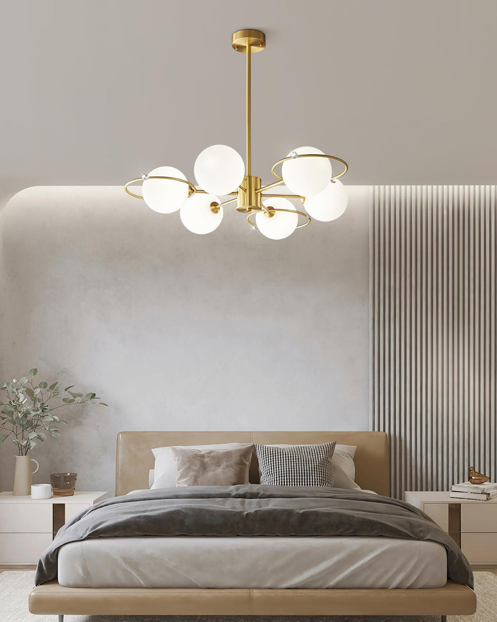 Astra Brass Chandelier Mulit-Head
