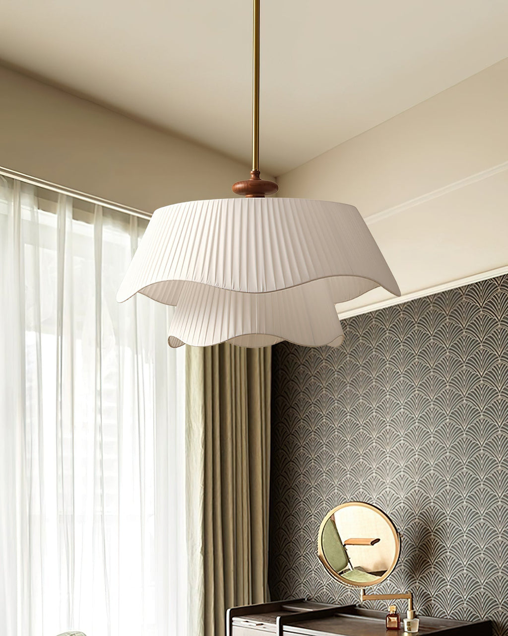 Aphais Premium Elegance Wood Pendant Lamp