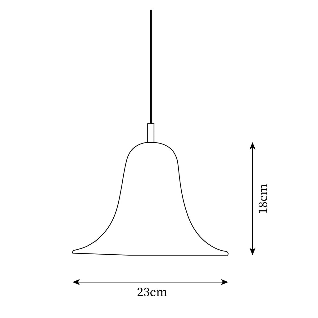 Nevin Minimalist Bell Shade Pendant Light